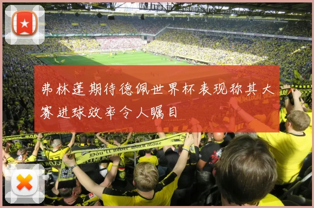 弗林蓬期待德佩世界杯表现称其大赛进球效率令人瞩目